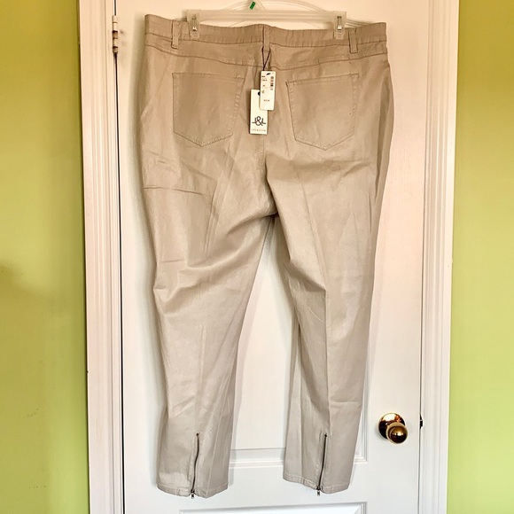 Love & Legend Skinny Pants - Grey Metallic - Picture 2 of 8